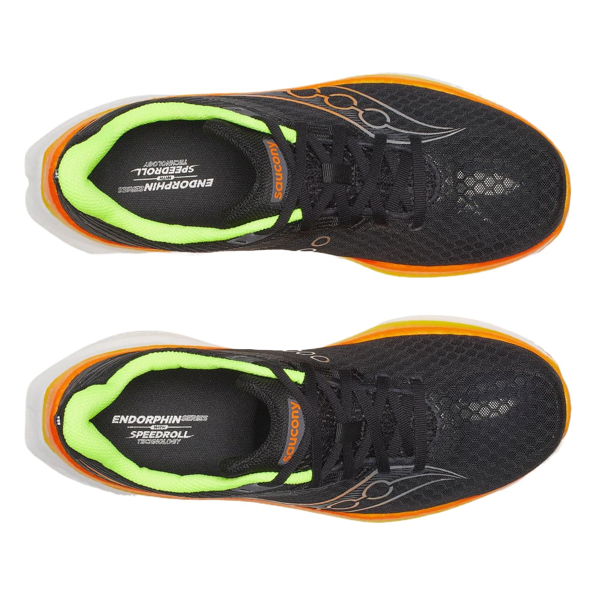 Кроссовки для бега Saucony ENDORPHIN SPEED 5 Устойчивые к истиранию Низкие Повседневные Беговые Кроссовки Мужские Черные - изображение 4