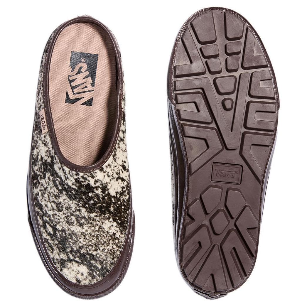 Сандалии Vans Премиум Закрытые тапочки Унисекс Темно-кофейный - изображение 4