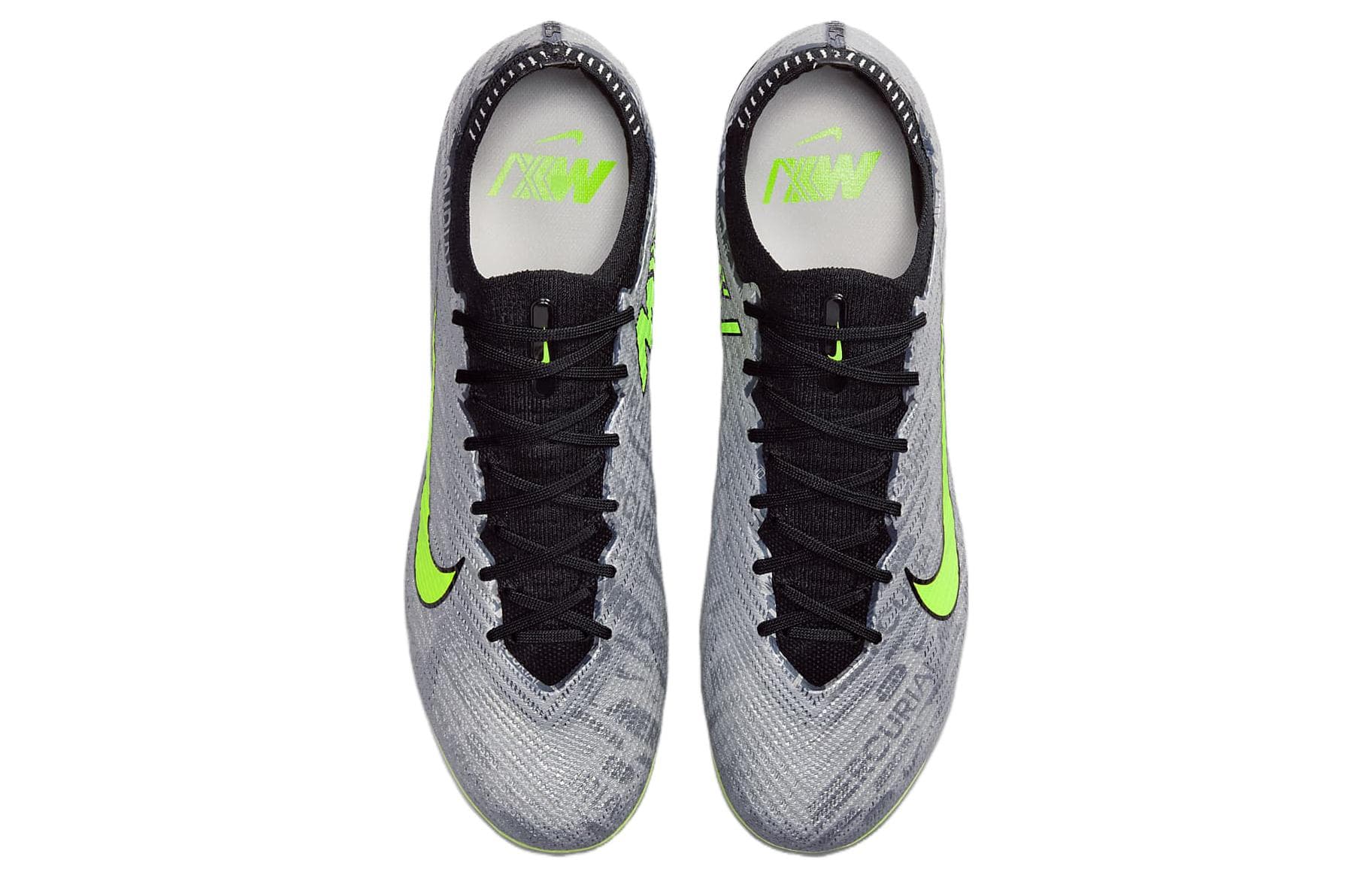 Кроссовки для футбола Nike Air Zoom Vapor 15 Elite Silver Green - изображение 4