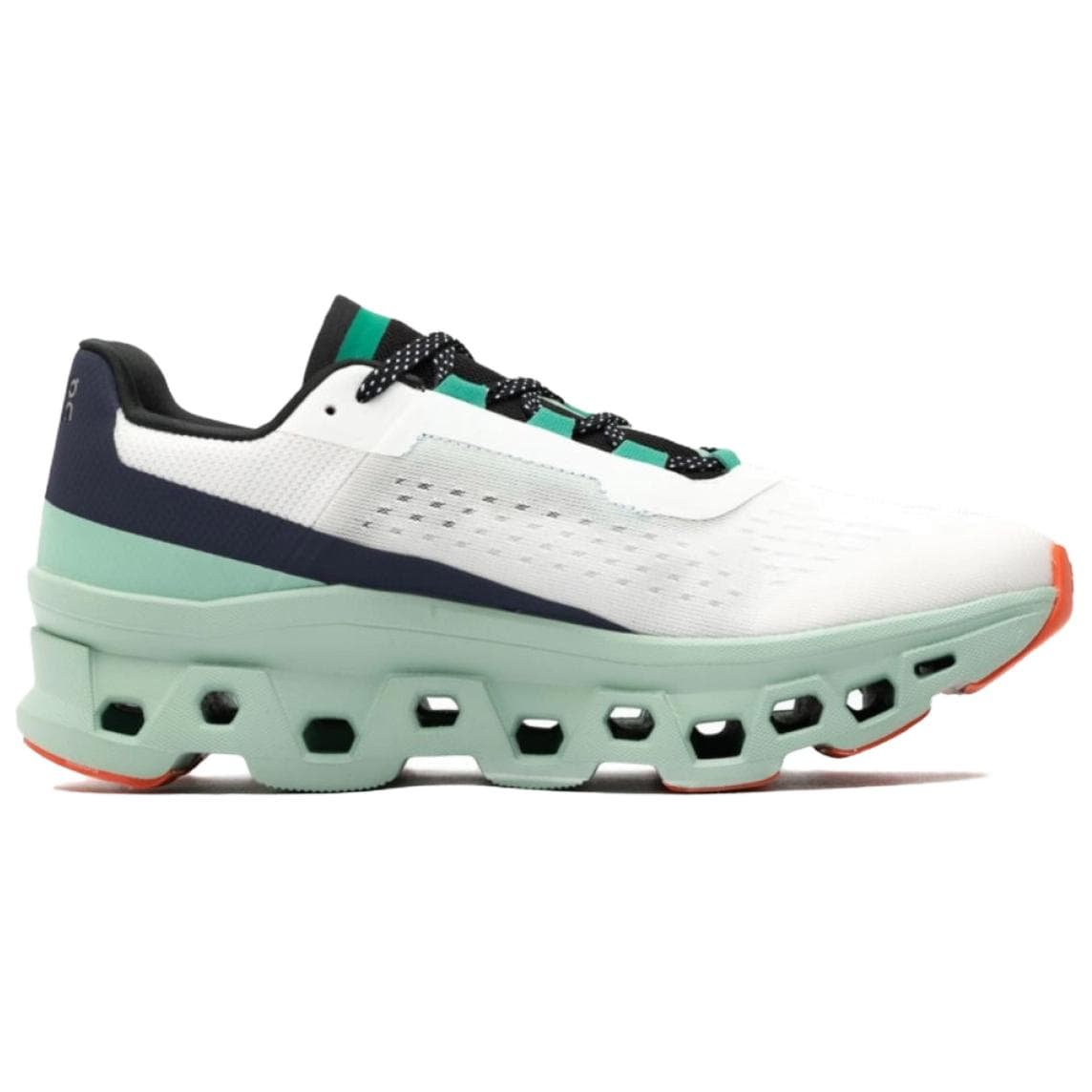 Кроссовки для бега On Cloudmonster White Creek Green - изображение 2