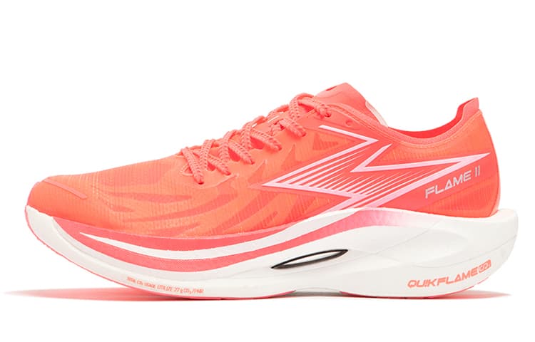 Кроссовки для бега 361 Fei Ran 2 Fluorescent Begonia Pink - изображение 1