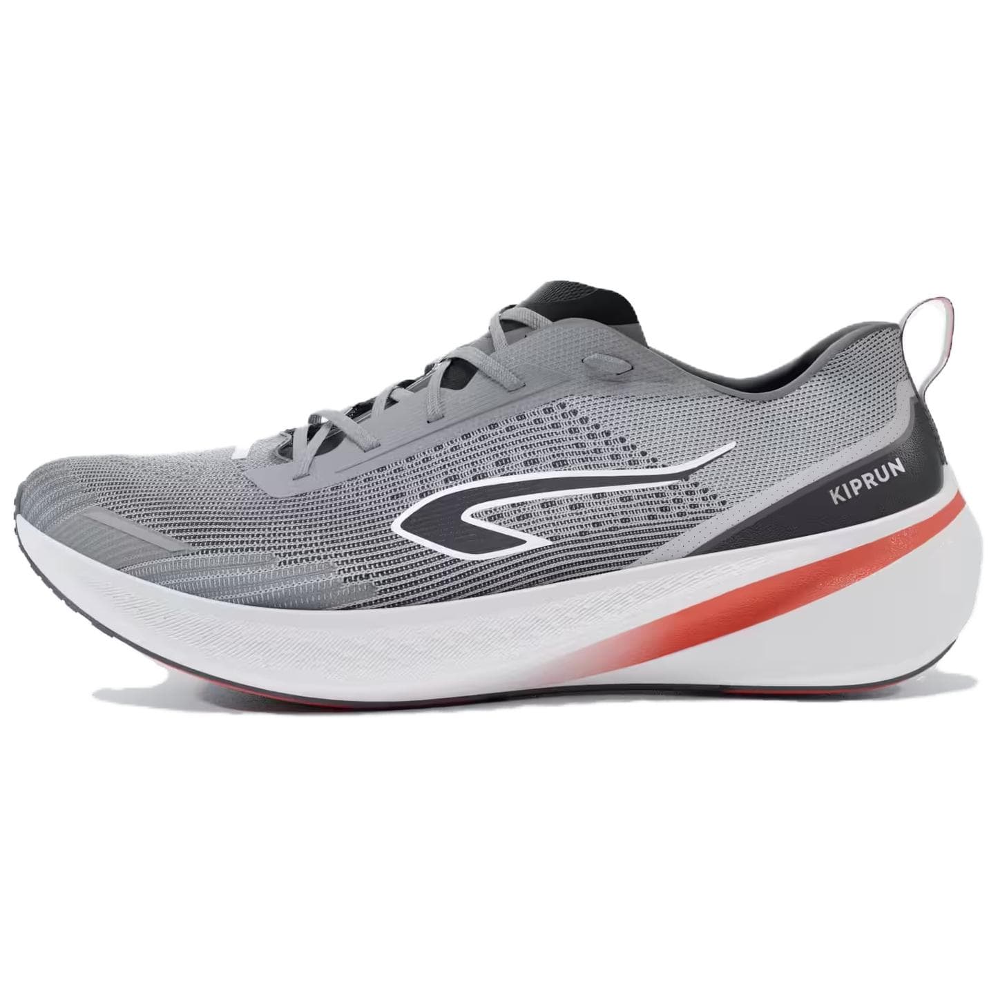Кроссовки для бега DECATHLON Дышащие Амортизирующие Противоскользящие Низкие Повседневные Беговые Кроссовки Мужские Серые - изображение 1