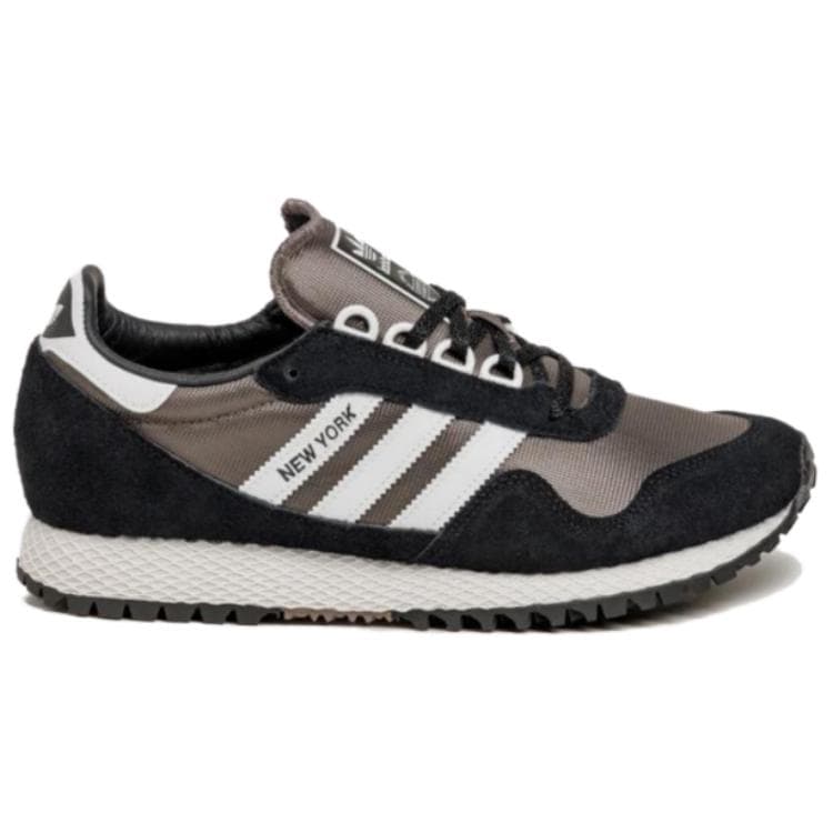 Кроссовки для бега Adidas Originals New York Кожа Низкие Кроссовки для Бега Унисекс Черные - изображение 2