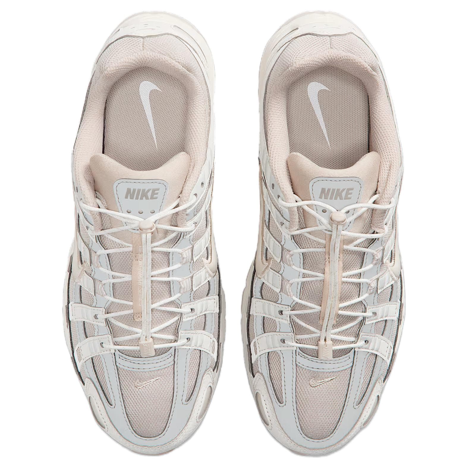 Кроссовки для бега NIKE P 6000 Дышащие Низкие Беговые Кроссовки Женские Бежевые - изображение 4