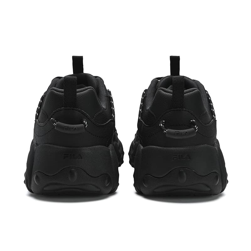 Кроссовки FILA FLUID 6 Низкий Топ Повседневная Обувь Женская Тень Черный Серый - изображение 4