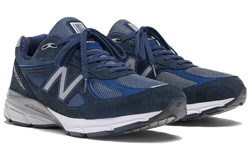 Кроссовки для бега New Balance 990 V4 Navy - изображение 3