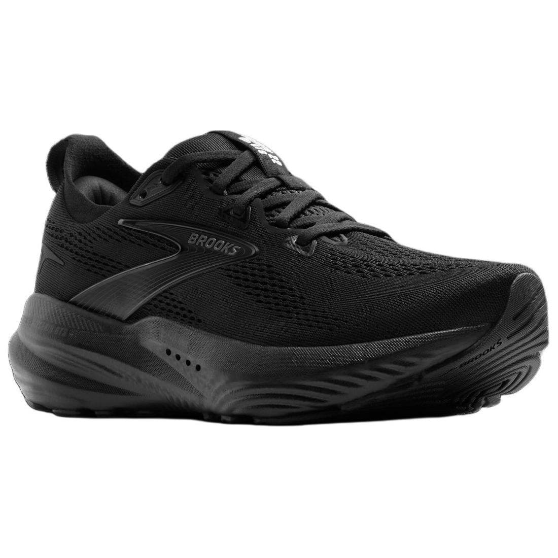 Кроссовки для бега Brooks Glycerin GTS 22 Дышащий Low Топ Бег на длинные дистанции Обувь Мужской Черный Широкий формат - изображение 3