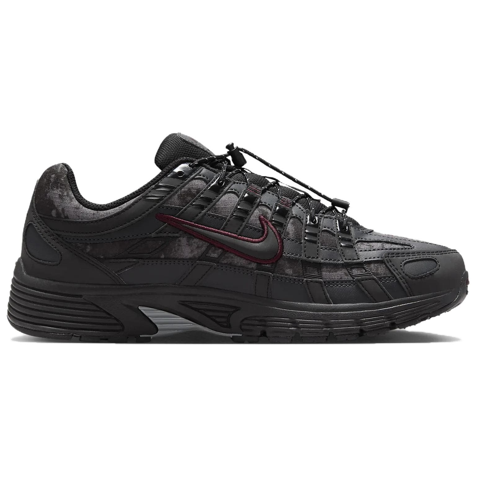 Кроссовки для бега Nike P 6000 противоскользящие устойчивые к истиранию низкие беговые кроссовки женские черные - изображение 2