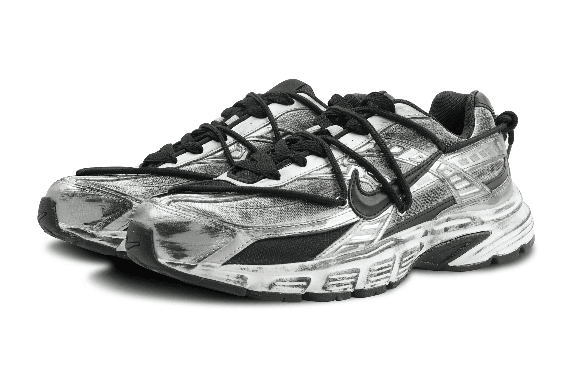 Кроссовки для бега Nike Initiator Black Silver - изображение 3