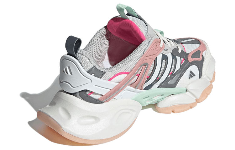 Кроссовки adidas XLG Runner Deluxe White Grey Pink - изображение 4