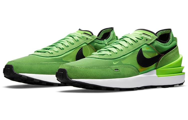 Кроссовки Nike Waffle One Electric Green - изображение 3
