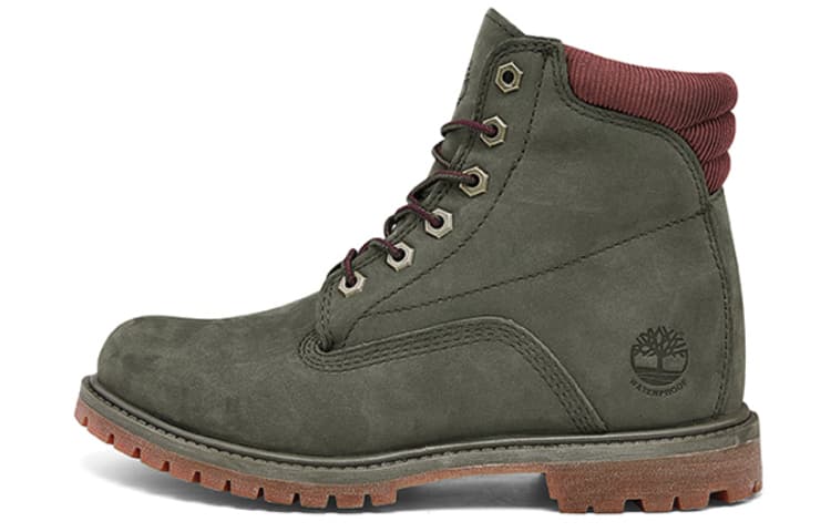 Ботинки уличные Timberland 6 Inch Olive - изображение 1