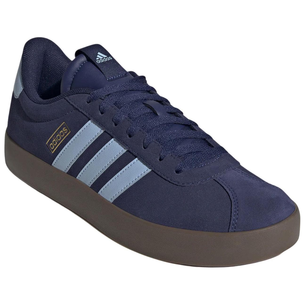 Кроссовки Adidas VL COURT 3,0 Мягкий и комфортный Дышащий Low Топ Кеды немецкой армии (GAT) Унисекс Синий - изображение 3