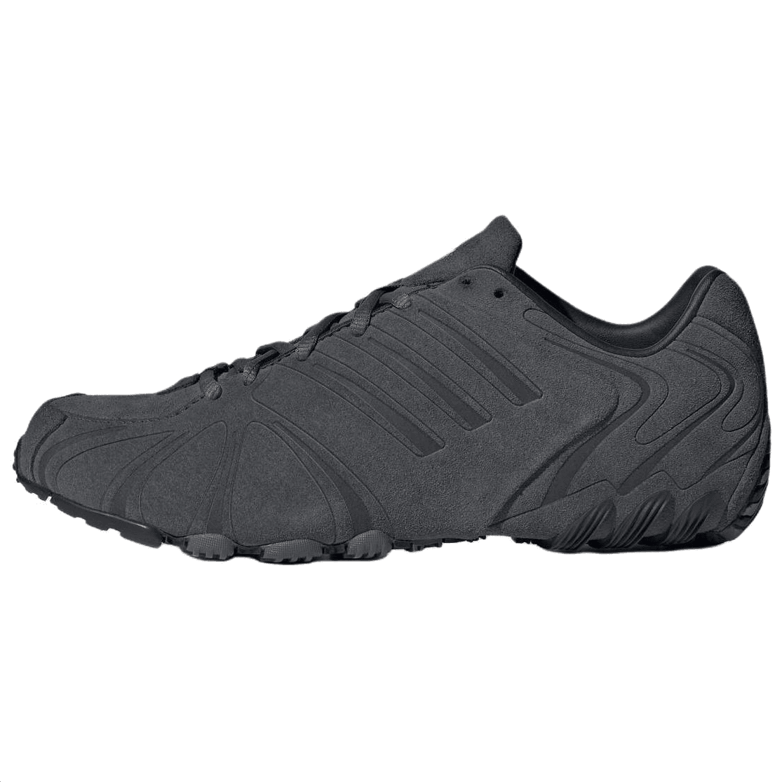 Кроссовки Adidas Ghost Sprint Искусственная замша устойчивая к истиранию низкий верх повседневная обувь женская черный серый - изображение 1