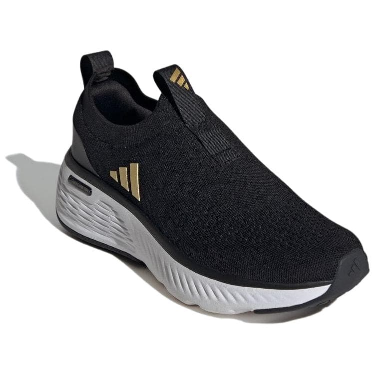 Кроссовки Adidas Cloudfoam Противоскользящая Устойчивая к износу Низкий Топ Повседневная Обувь Женская Черная - изображение 4
