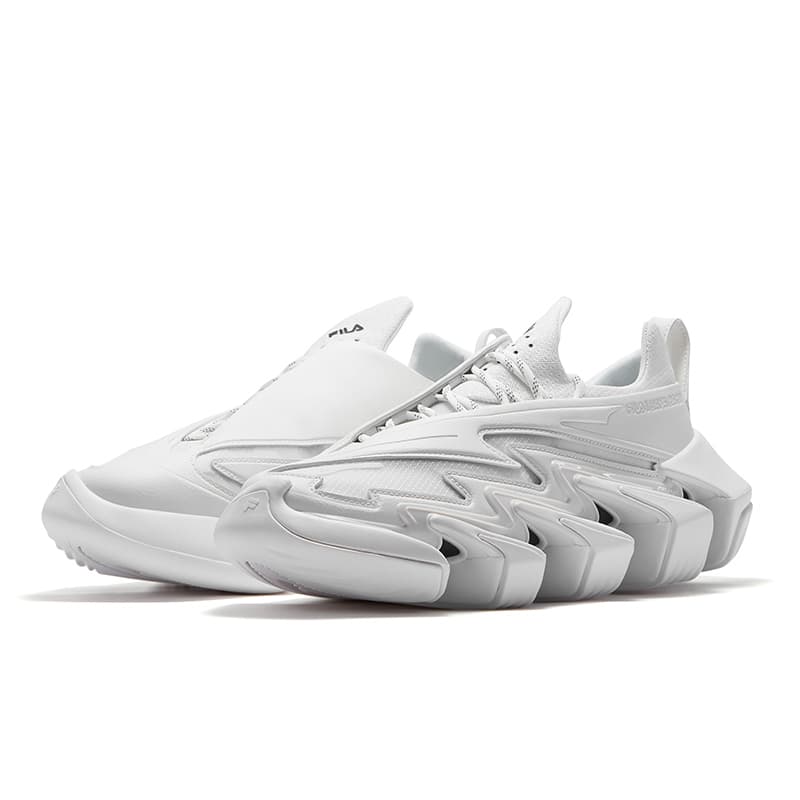 Кроссовки FILA FUSION SAWTOOTH Серрализованная Синтетическая Кожа Текстиль Амортизация Повседневная Обувь Мужская - изображение 2