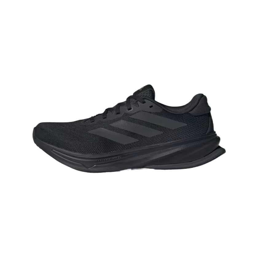 Кроссовки для бега Adidas Supernova Rise 2 Комфортные Низкие Беговые Кроссовки Мужские Черные - изображение 1