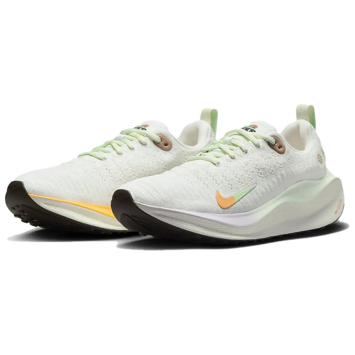 Кроссовки для бега Nike React Infinity Run Flyknit 4 Low Топ Повседневные беговые кроссовки Женские Белые - изображение 3