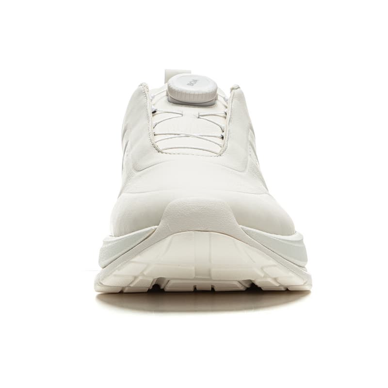 Кроссовки для бега LI-NING 1990 Комфортные модные износостойкие амортизирующие низкие кроссовки для бега и повседневной носки мужские экрю - изображение 4