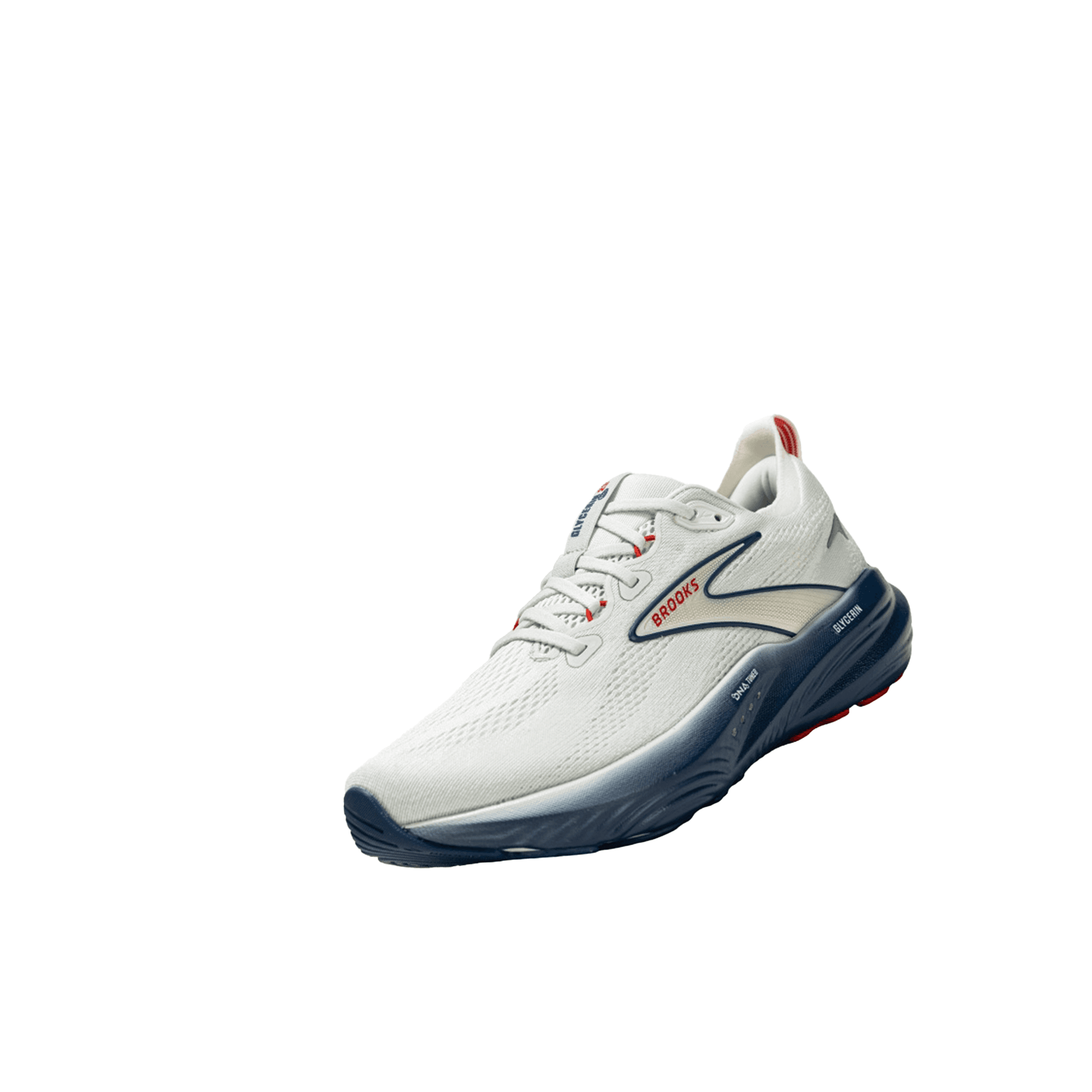 Кроссовки для бега Brooks Glycerin 22 Амортизация Противоскользящий Устойчивый к истиранию Дышащий Баланс Низкий Верх - изображение 2