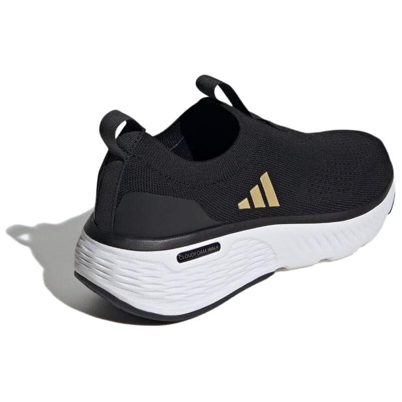 Кроссовки Adidas Cloudfoam Противоскользящая Устойчивая к износу Низкий Топ Повседневная Обувь Женская Черная - изображение 5