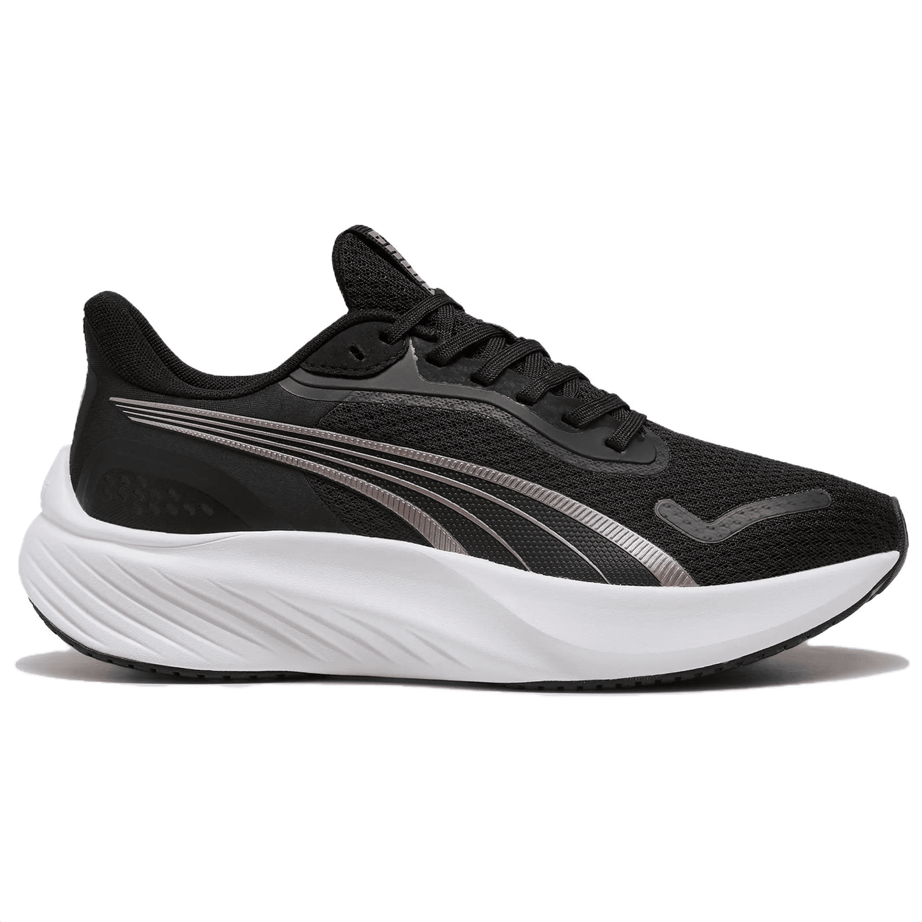 Кроссовки для бега PUMA Pounce Lite Устойчивые к истиранию Низкие Беговые кроссовки Женские Черные - изображение 2