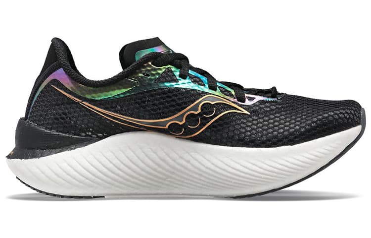 Кроссовки для бега Saucony Endorphin Pro 3 Black Gold Blue - изображение 2