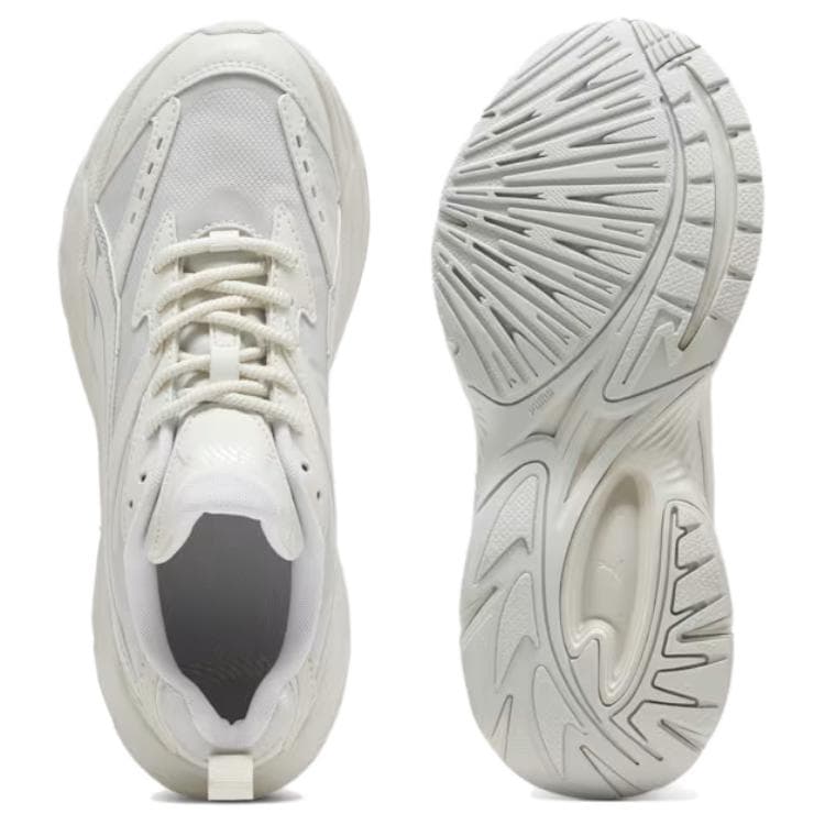 Кроссовки для бега PUMA Morphic противоскользящие устойчивые к истиранию низкие беговые кроссовки для женщин белые - изображение 4