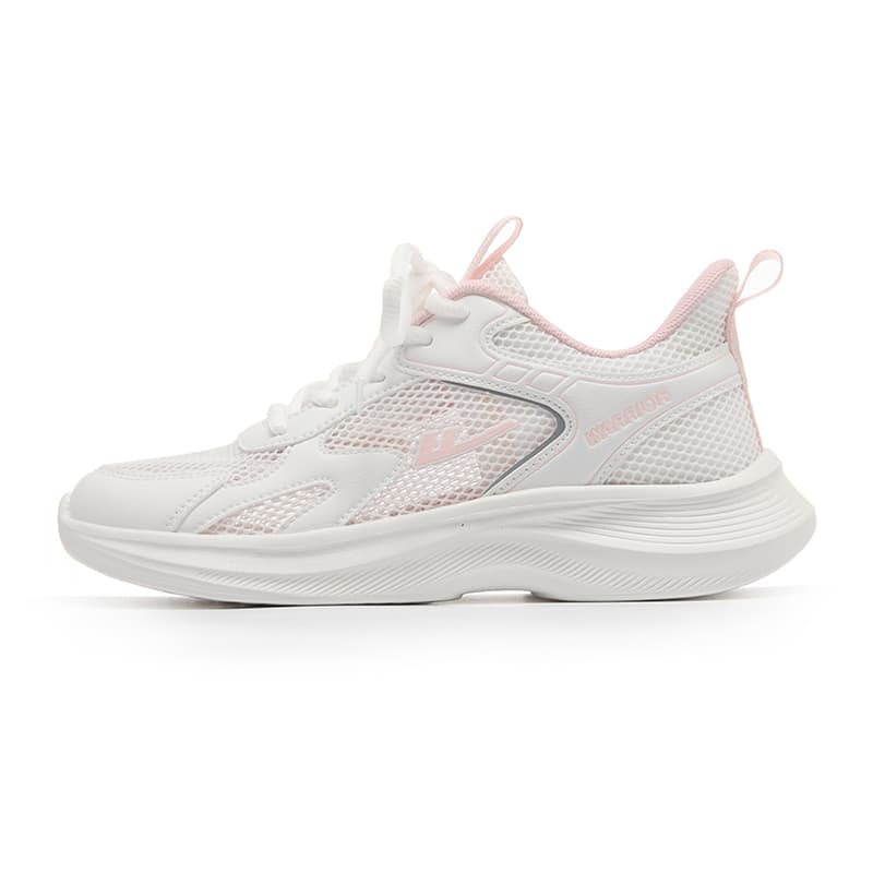Кроссовки для бега WARRIOR Low Топ Тренировки Бег на длинные дистанции Спринт Физкультурный зачет Беговые кроссовки Women's White Розовый - изображение 1