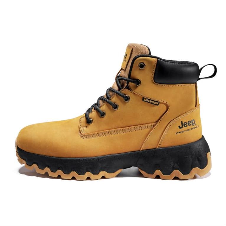 Ботинки уличные Jeep Outdoor Boots Black Yellow - изображение 1