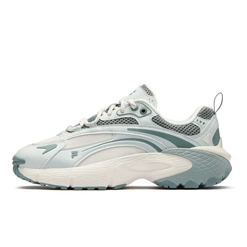 Кроссовки для бега FILA FUSION Ring Low Top Беговые кроссовки Женские Starry Желтый Молочный Зеленый - изображение 1