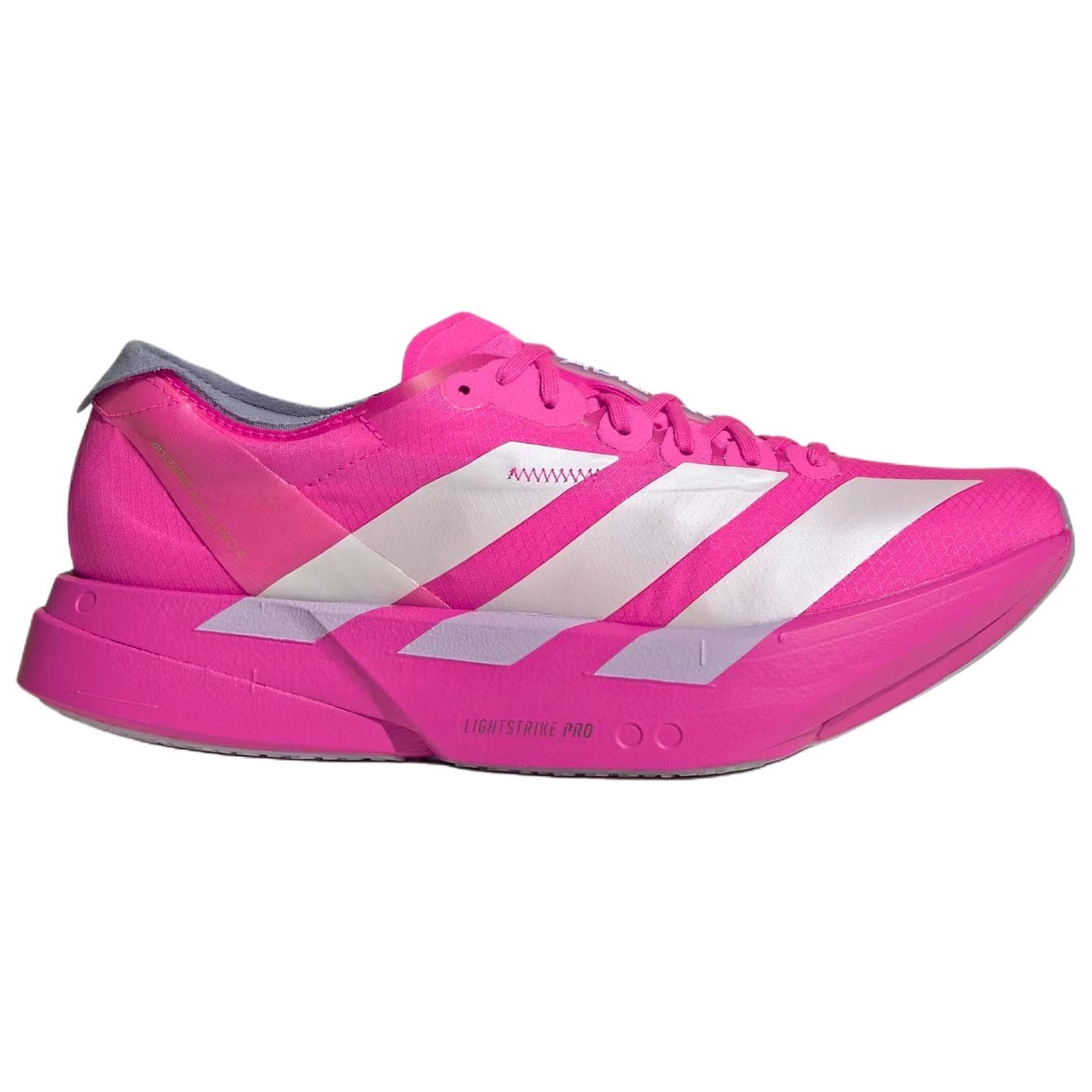 Кроссовки для бега Adidas Adizero Adios Pro 4 Ткань Бег на длинные дистанции Спринт Беговые кроссовки Женские Розовый - изображение 2