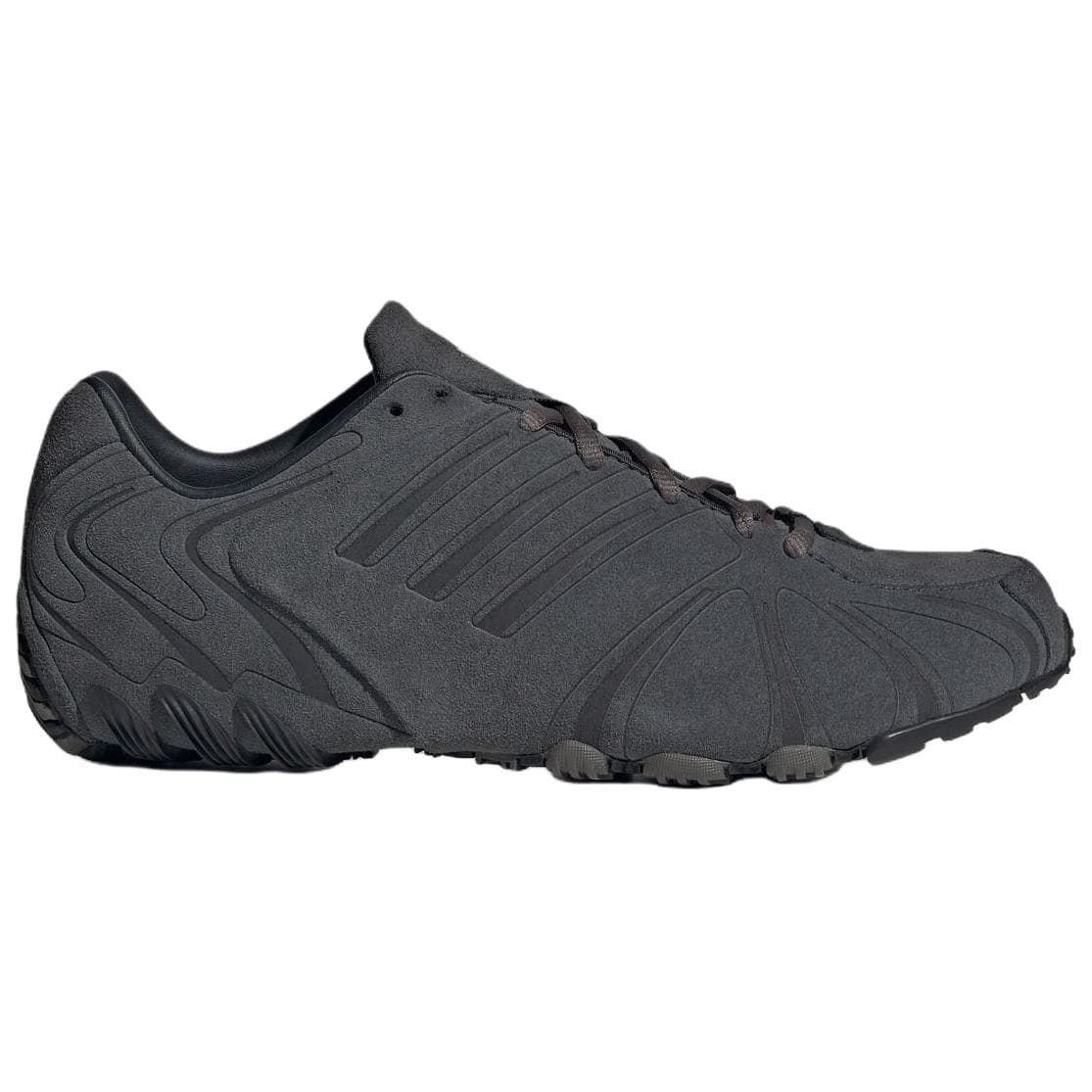 Кроссовки Adidas Ghost Sprint Искусственная замша устойчивая к истиранию низкий верх повседневная обувь женская черный серый - изображение 2