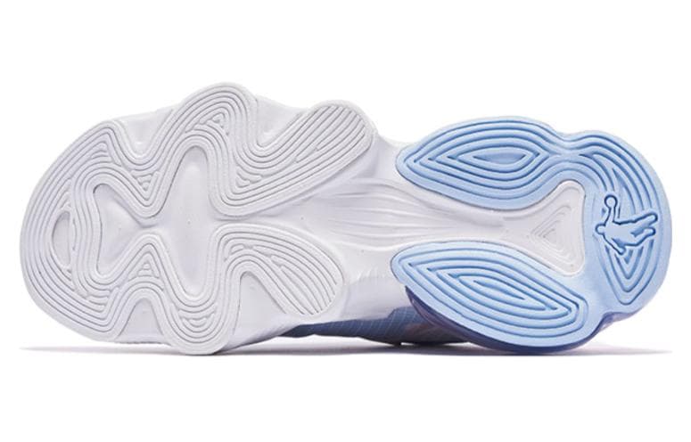 Кроссовки для бега Jordan Running Shoes White Blue Pink - изображение 6