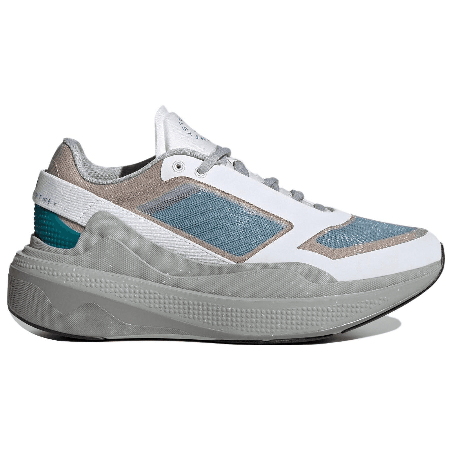 Кроссовки для бега Stella McCartney x Adidas Earthlight Mesh противоскользящие и устойчивые к истиранию низкие беговые кроссовки для женщин - изображение 2