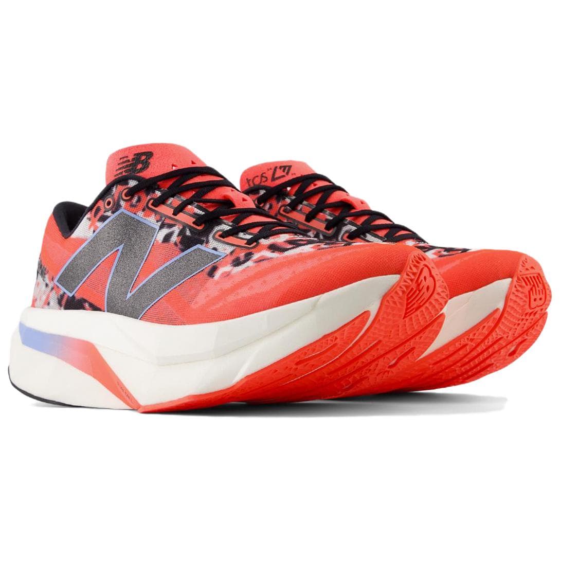 Кроссовки для бега New Balance NB FuelCell SC Elite V4 Амортизация Износостойкие Низкие Беговые Кроссовки Мужские Красные - изображение 3