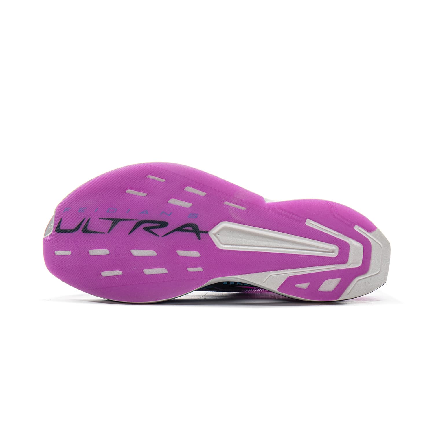 Кроссовки для бега Li NING Feidian 5 ULTRA Дышащий Low Топ Технология BOOM Марафон Тренировки Race Беговые кроссовки Унисекс Фиолетовый - изображение 7