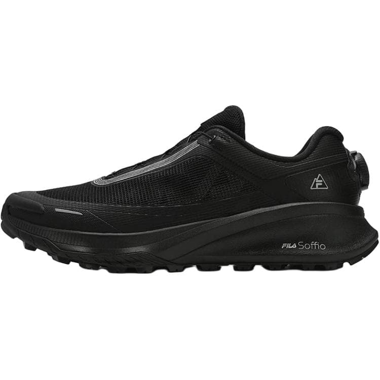 Кроссовки для бега FILA LYNX BOA 3+ Низкие кроссовки для бега по пересеченной местности Мужские Черные - изображение 1
