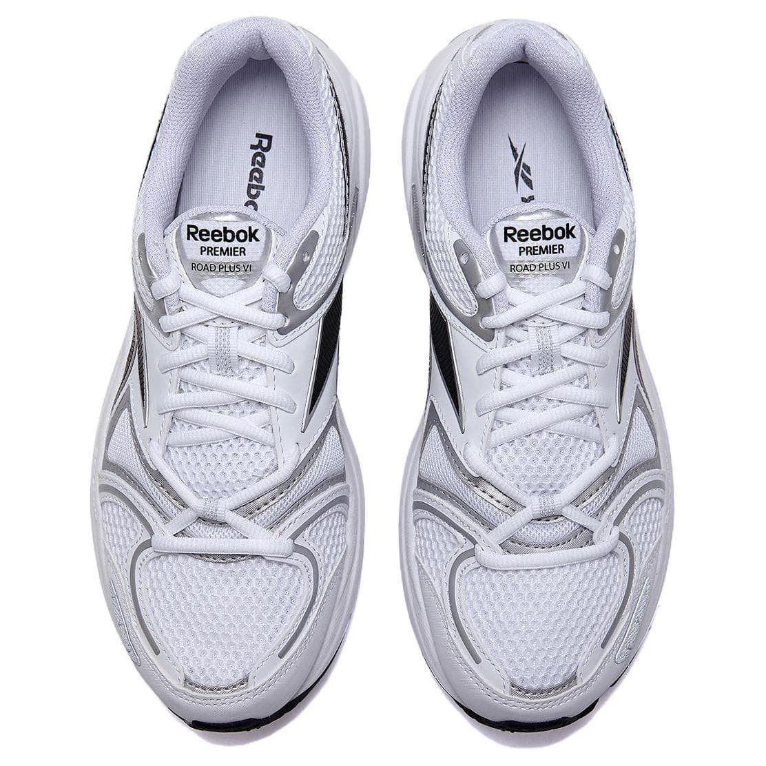 Кроссовки для бега REEBOK Premier Road Plus 6 Low Casual Беговые Кроссовки Унисекс Белые - изображение 4