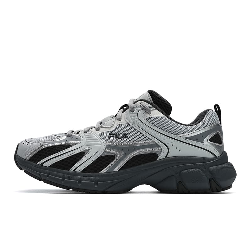 Кроссовки fila MATTRUN Lightning Shoes Дышащий Low Топ Повседневная обувь Женские Черно-серый - изображение 1