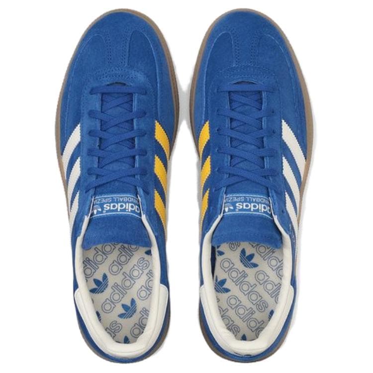 Кроссовки Adidas Originals HANDBALL SPEZIAL Низкие Кроссовки для скейтбординга Мужские Синие - изображение 3