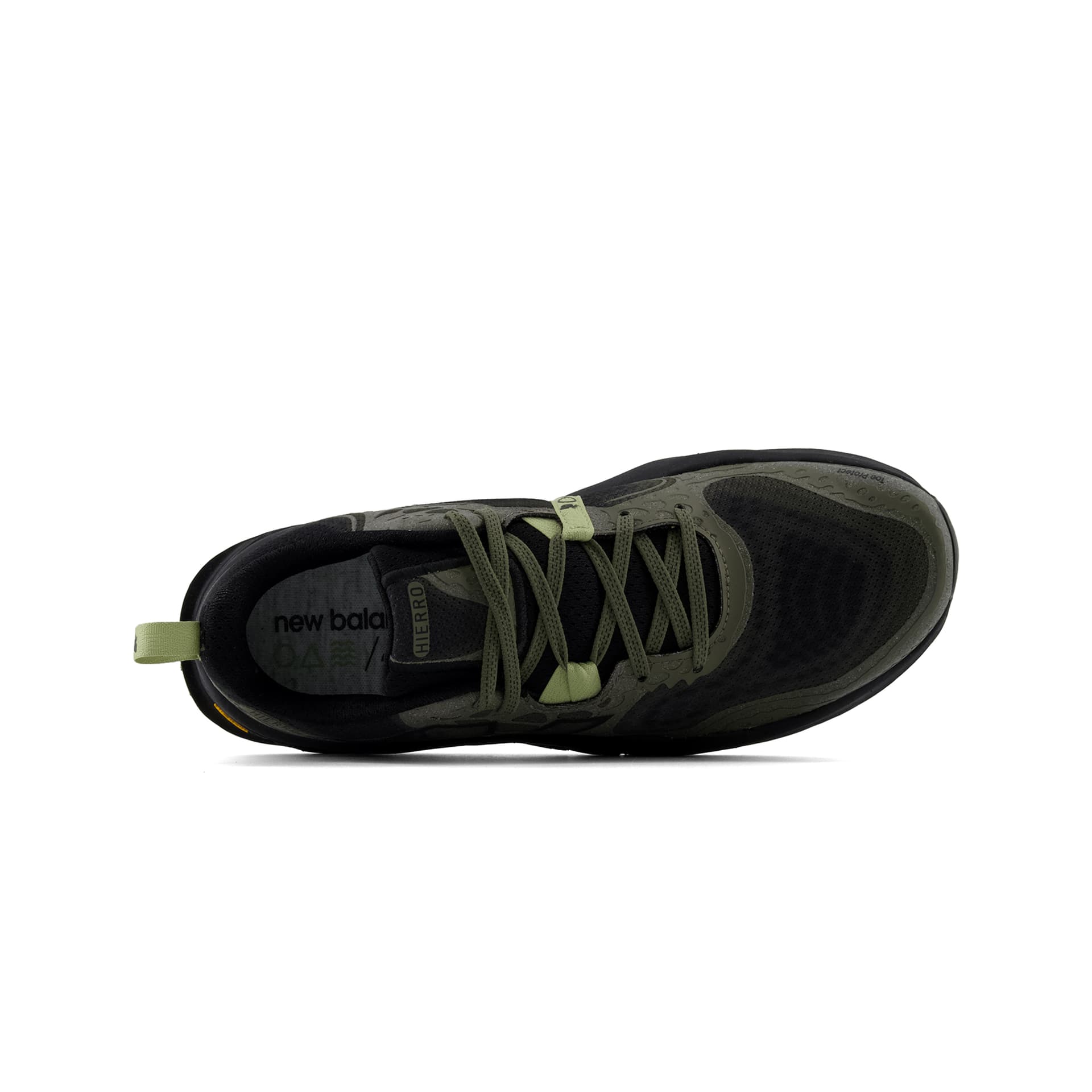 Кроссовки для бега New Balance Hierro V8 Устойчивые к истиранию Низкие Беговые кроссовки Мужские Армейский зеленый - изображение 5