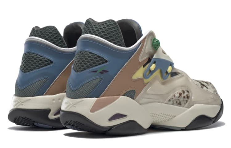 Кроссовки Brain Dead x Reebok Pump Court Blue Grey - изображение 5