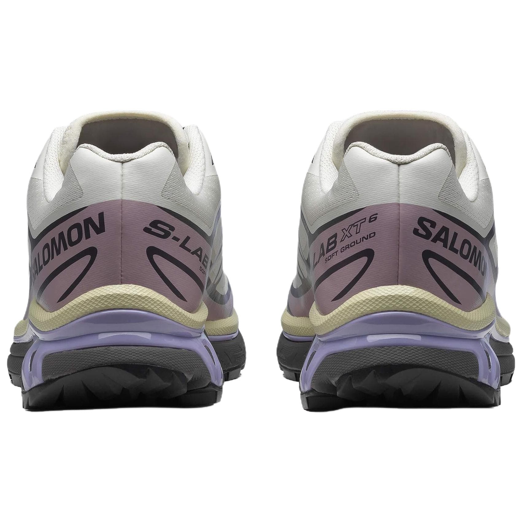Кроссовки для бега SALOMON XT 6 Дышащие Низкие Повседневные Беговые Кроссовки Женские Таро Фиолетовые - изображение 5
