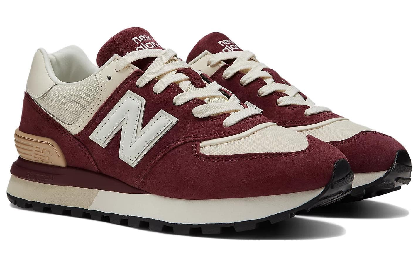 Кроссовки для бега New Balance 574 Legacy Burgundy - изображение 3