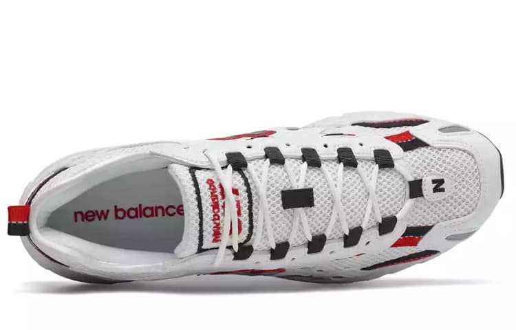 Кроссовки для бега New Balance 827 White Black Red - изображение 3