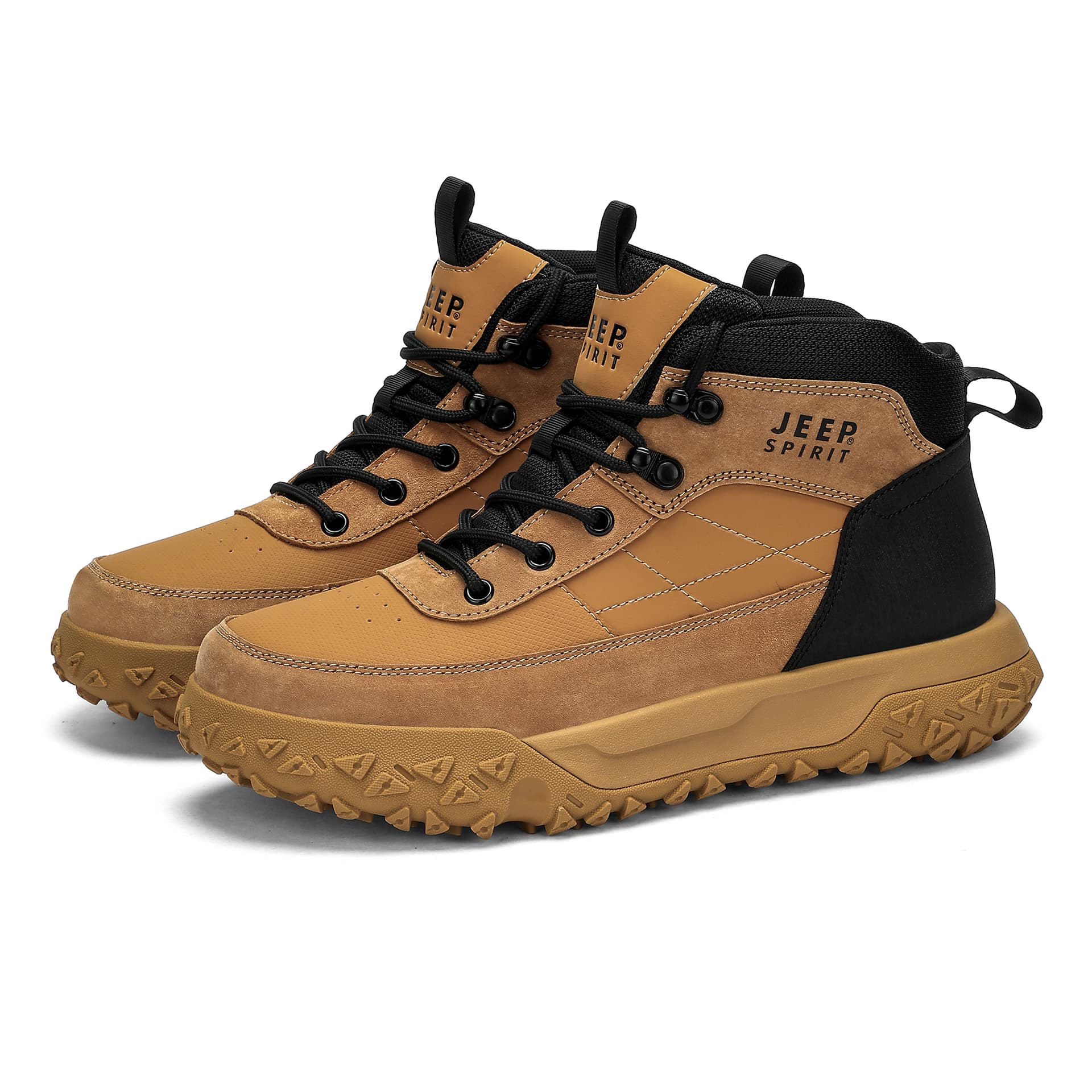 Ботинки уличные JEEP SPIRIT Outdoor Waterproof Boots Yellow - изображение 5