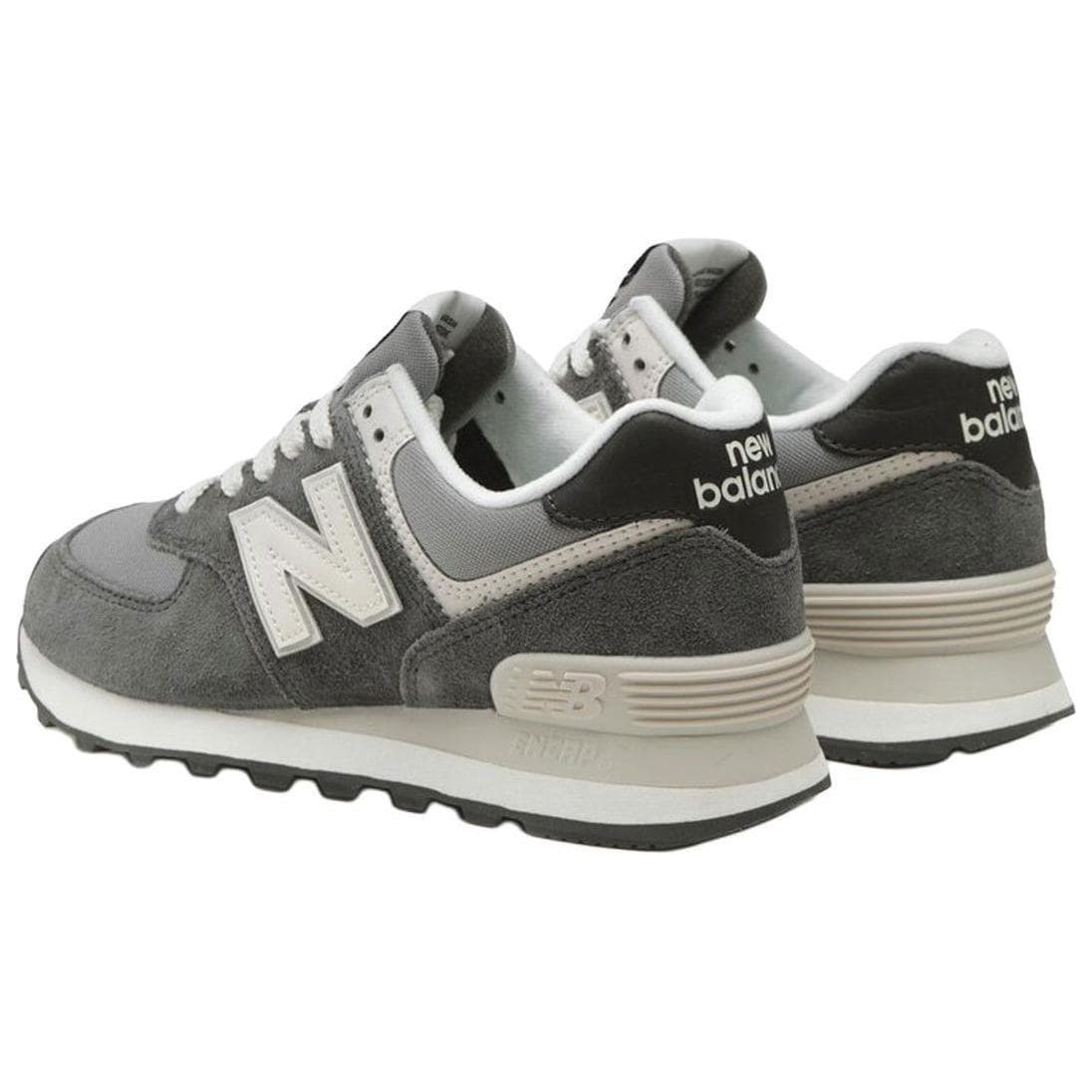 Кроссовки для бега New Balance NB 574 Low Топ Повседневные беговые кроссовки Женские Серые - изображение 3