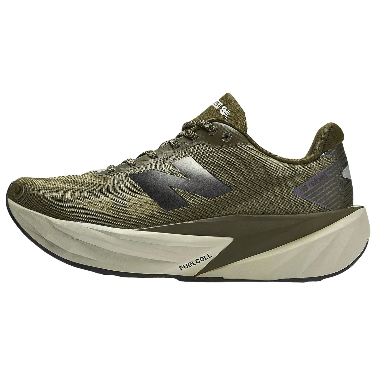 Кроссовки для бега New Balance FuelCell Rebel V5 Дышащие Беговые Кроссовки Мужские Темно-Зеленые - изображение 1