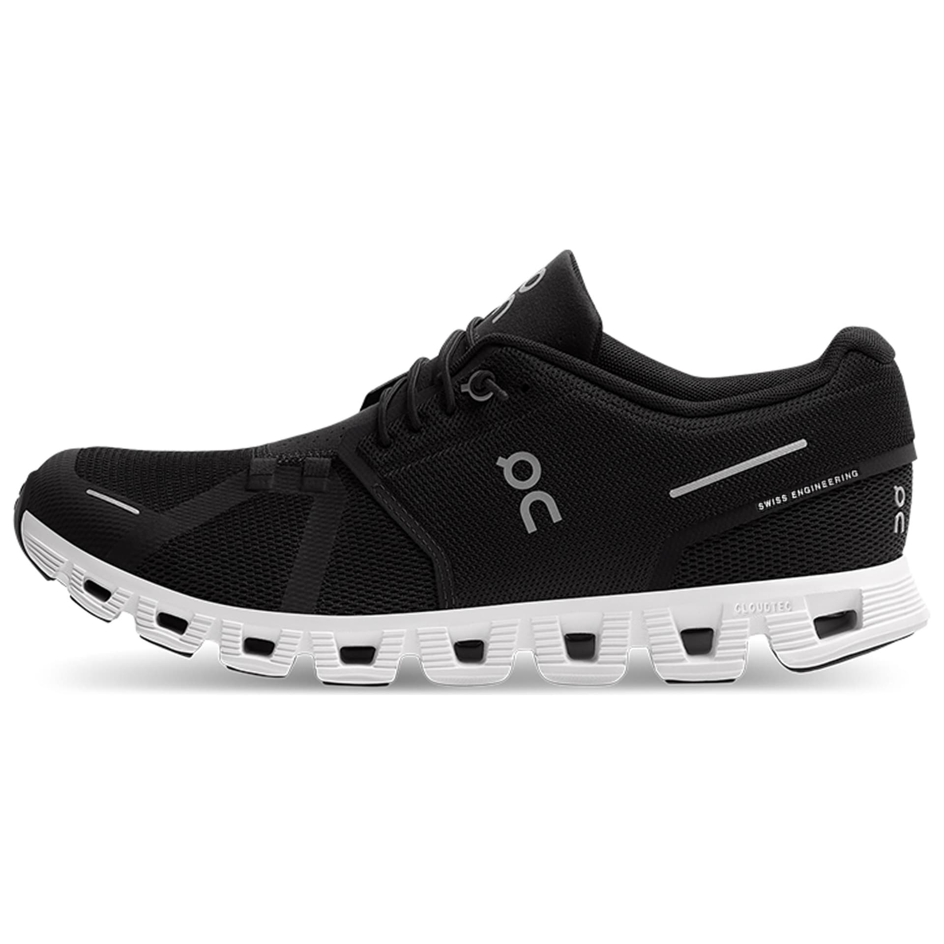 Кроссовки для бега On Cloud 5 Black White